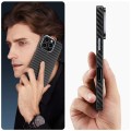 Σκληρή Θήκη Tech-Protect Ion Carbon με Magsafe για iPhone 16 Pro Max - Black/Silver