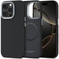 Σκληρή Θήκη Tech-Protect Ion Carbon με Magsafe για iPhone 16 Pro Max - Black/Silver