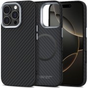 Σκληρή Θήκη Tech-Protect Ion Carbon με Magsafe για iPhone 16 Pro Max - Black/Silver