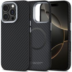 Σκληρή Θήκη Tech-Protect Ion Carbon με Magsafe για iPhone 16 Pro - Black/Silver