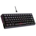 Gaming Μηχανικό Πληκτρολόγιο Zeroground KB-3700G SATOMI v2.0 με Outemu Red διακόπτες και RGB φωτισμό (Αγγλικό US) - Κόκκινο
