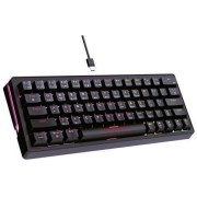 Gaming Μηχανικό Πληκτρολόγιο Zeroground KB-3700G SATOMI v2.0 με Outemu Red διακόπτες και RGB φωτισμό (Αγγλικό US) - Κόκκινο