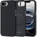 Σκληρή Θήκη Tech-Protect Ion Carbon με Magsafe για iPhone 16e - Black/Silver	