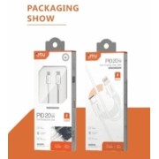 Καλώδιο Φόρτισης OTU Data Cable USB-C σε Lightning  20W, 1m - White