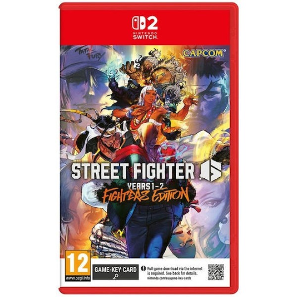 Street Fighter 6: Year 1-2 Fighters Edition (Game-Key Card) - Nintendo Switch 2