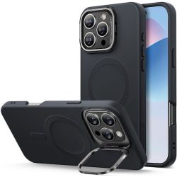 Θήκη Σιλικόνης ESR Cloud with Kickstand HaloLock με Magsafe για iPhone 16 Pro - Black