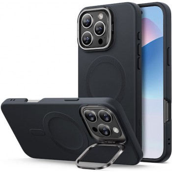 Θήκη Σιλικόνης ESR Cloud with Kickstand HaloLock με Magsafe για iPhone 16 Pro - Black