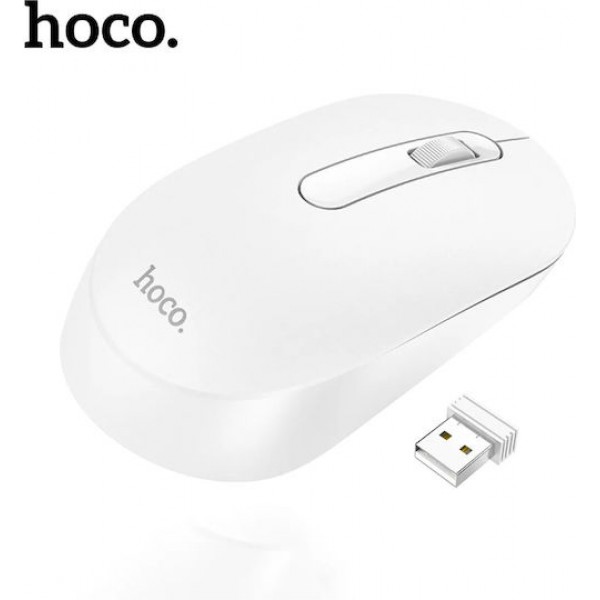 Ασύρματο Ποντίκι Hoco GM14 2.4G - White