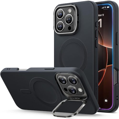 Θήκη Σιλικόνης ESR Cloud with Kickstand HaloLock με Magsafe για iPhone 16 Pro Max - Black
