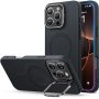 Θήκη Σιλικόνης ESR Cloud with Kickstand HaloLock με Magsafe για iPhone 16 Pro Max - Black