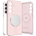  Θήκη Σιλικόνης Tech-Protect Liquid Back Cover για Samsung Galaxy S25 - Pink
