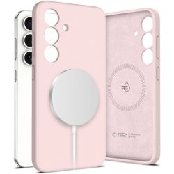  Θήκη Σιλικόνης Tech-Protect Liquid Back Cover για Samsung Galaxy S25 - Pink