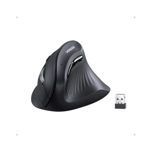 Ασύρματο Εργονομικό Ποντίκι Ugreen Wireless 2.4 GHz & Bluetooth - Black
