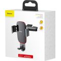 Βάση Αεραγωγού Baseus Metal Age Gravity Car Mount με Ρυθμιζόμενα Άγκιστρα Μαύρη  - Black
