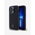 Θήκη Δερματίνης DKNY Stack Logo Back Cover για iPhone 15 Pro Max - Black