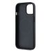 Θήκη Δερματίνης DKNY Silver Metal Logo για Apple iPhone 14 - Black