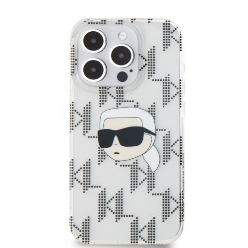 Θήκη Σιλικόνης Karl Lagerfeld Back Cover Διάφανο για iPhone 15 Pro Max - Clear