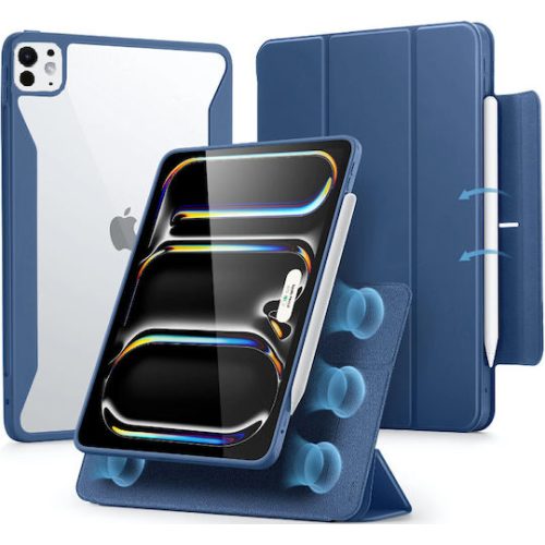 Θήκη Σιλικόνης ESR Hybrid Case με Ανθεκτικό Διάφανο Back Cover για Apple iPad Pro 11 2024 - Blue