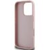 Θήκη Σκληρή Guess PU Grained 4G Metal Logo Case για iPhone 16 Pro Max - Pink