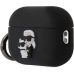 Θήκη Σιλικόνης Karl Lagerfeld Karl and Choupette 3D Logo NFT για Apple AirPods Pro 2 - Black
