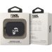 Θήκη Σιλικόνης Karl Lagerfeld Karl and Choupette 3D Logo NFT για Apple AirPods Pro 2 - Black