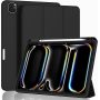 Θήκη Σιλικόνης Book ObaStyle Flip Cover για Apple iPad Pro 13” 2024 - Black