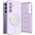  Θήκη Σιλικόνης Tech-Protect Liquid Back Cover για Samsung Galaxy S25 - Light Purple