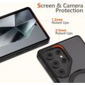 Σκληρή Θήκη Tech-Protect Magring Back Cover με Magsafe για Samsung Galaxy S25 Ultra - Matte/Black