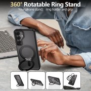 Σκληρή Θήκη Tech-Protect Magring Back Cover με Magsafe για Samsung Galaxy S25 - Matte/Black