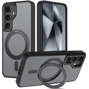 Σκληρή Θήκη Tech-Protect Magring Back Cover με Magsafe για Samsung Galaxy S25 - Matte/Black