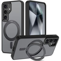 Σκληρή Θήκη Tech-Protect Magring Back Cover με Magsafe για Samsung Galaxy S25 - Matte/Black