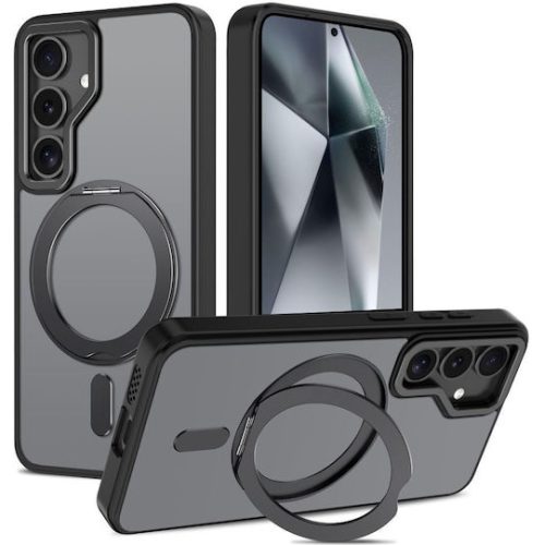 Σκληρή Θήκη Tech-Protect Magring Back Cover με Magsafe για Samsung Galaxy S25 - Matte/Black