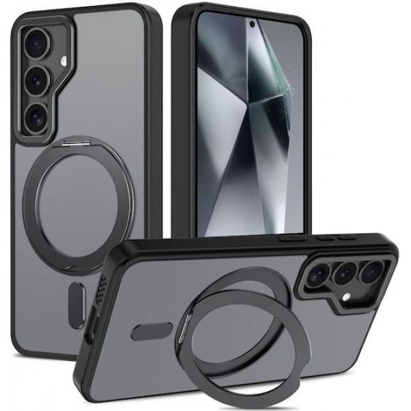 Σκληρή Θήκη Tech-Protect Magring Back Cover με Magsafe για Samsung Galaxy S25 - Matte/Black