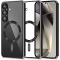 Θήκη Σιλικόνης Tech-Protect Magflex Back Cover για Samsung Galaxy S25 - Shiny Black