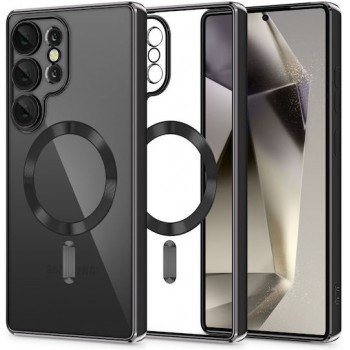 Θήκη Σιλικόνης Tech-Protect Magflex Back Cover για Samsung Galaxy S25 Ultra - Shiny Black