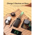 Power Bank Veger Tank Boost  56000mAh 100W με 3 Θύρες USB-A και 2 Θύρες USB-C Power Delivery - Black