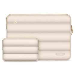 Tech-Protect Puffy Sleeve Case για Laptop 15”-16”-Sand