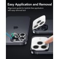 Tempered Glass Πίσω Κάμερας ESR Armorite για iPhone 17 Pro Max/ 17 Pro/ 16 Pro/ 16 Pro Max - Rhinestone Silver