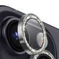Tempered Glass Πίσω Κάμερας ESR Armorite για iPhone 17 Pro Max/ 17 Pro/ 16 Pro/ 16 Pro Max - Rhinestone Silver