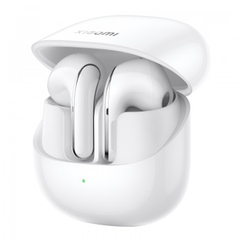 Bluetooth Handsfree Xiaomi Buds 5  Ακουστικά με Αντοχή στον Ιδρώτα και Θήκη Φόρτισης - White 