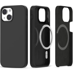 Θήκη Σιλικόνης Tech-Protect Silicone MagSafe Case για iPhone 13/14 - Black