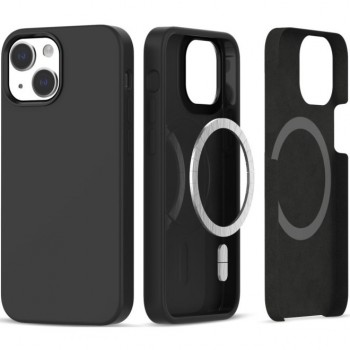 Θήκη Σιλικόνης Tech-Protect Silicone MagSafe Case για iPhone 13/14 - Black