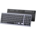 Ασύρματο Πληκτρολόγιο Ugreen  Bluetooth/2.4 GHz Wireless Membrane Keyboard με Backlight - Black