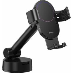 Βάση αυτοκινήτου Baseus Gravity Simplism 4.7" - 6.5" με Ρυθμιζόμενα Άγκιστρα - Μαύρο 