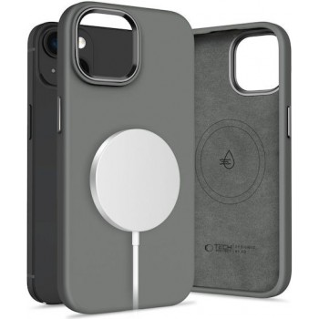 Θήκη Σιλικόνης Pure Back Cover με Magsafe για Apple iPhone 14 - Clay Grey