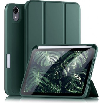 Θήκη Σιλικόνης Orso Soft TPU Flexible με  Pencil Holder για iPad Mini 6/7 - Green