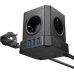 Πολύπριζο Hoco PowerCube 5 Θέσεων με USB-C και Καλώδιο 2m - Black