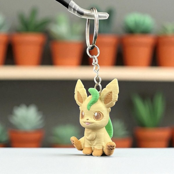 Μπρελόκ Pokémon 3D Printed Keychain - Leafeon