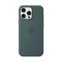 Θήκη Σιλικόνης Apple Silicone Case με MagSafe για iPhone 16 Pro Max - Lake Green