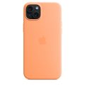 Θήκη Σιλικόνης Apple με Magsafe για Apple iPhone 15 Plus - Orange Sorbet